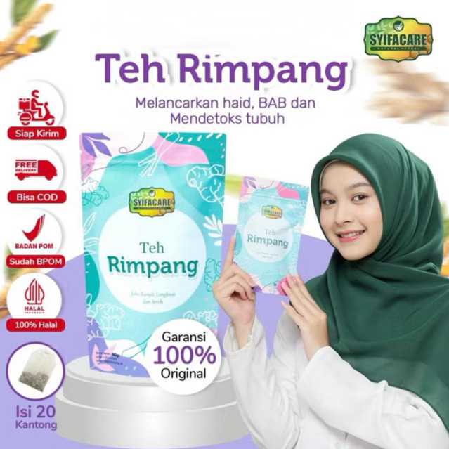

TEH RIMPANG SYIFACARE MINUMAN INSTAN REMPAH TEH HERBAL ALAMI TEH DIET DETOX PELANGSING HERBAL MENJAGA DAYA TAHAN TUBUH DAN BISA UNTUK MELANCARKAN HAID TERBUAT DARI JAHE KUNYIT LENGKUAS DAN SEREH PALING MURAH ORIGINAL 100%