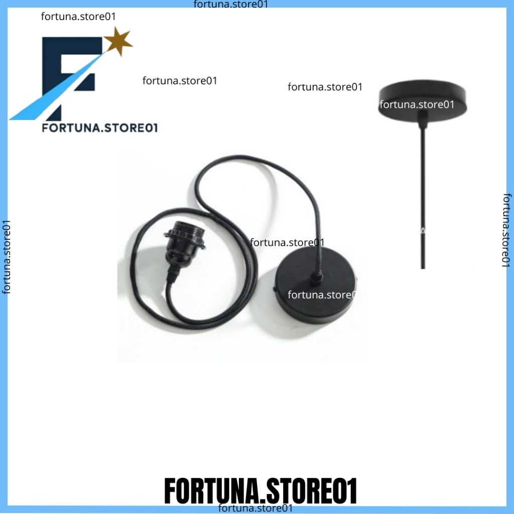 Dudukan plafon lampu gantung kop base kecil dudukan kabel fiting jerman e27 dudukan plafon lampu hia