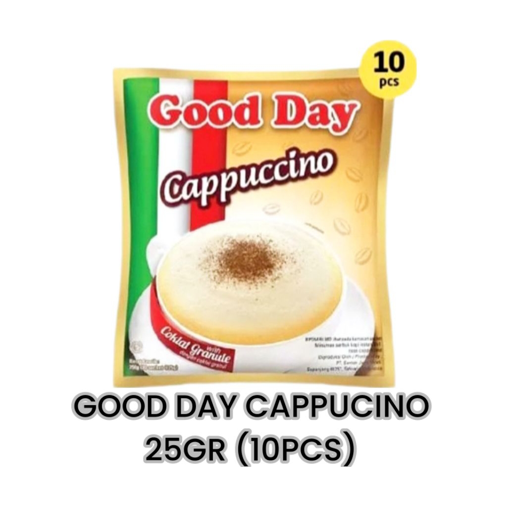 

GOOD DAY CAPPUCINO 25GR (10PCS)