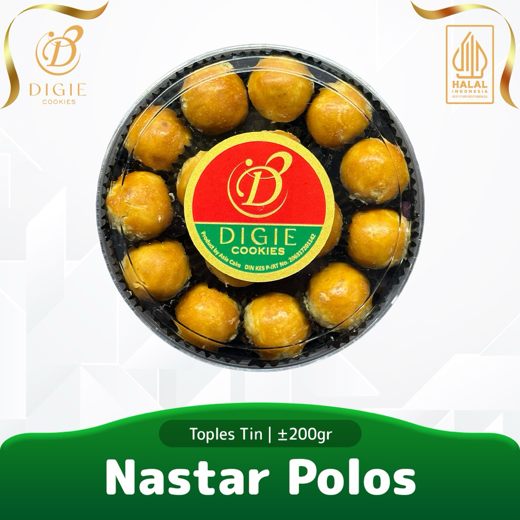 

Kue kering Nastar Polos | Nastar Reguler enak