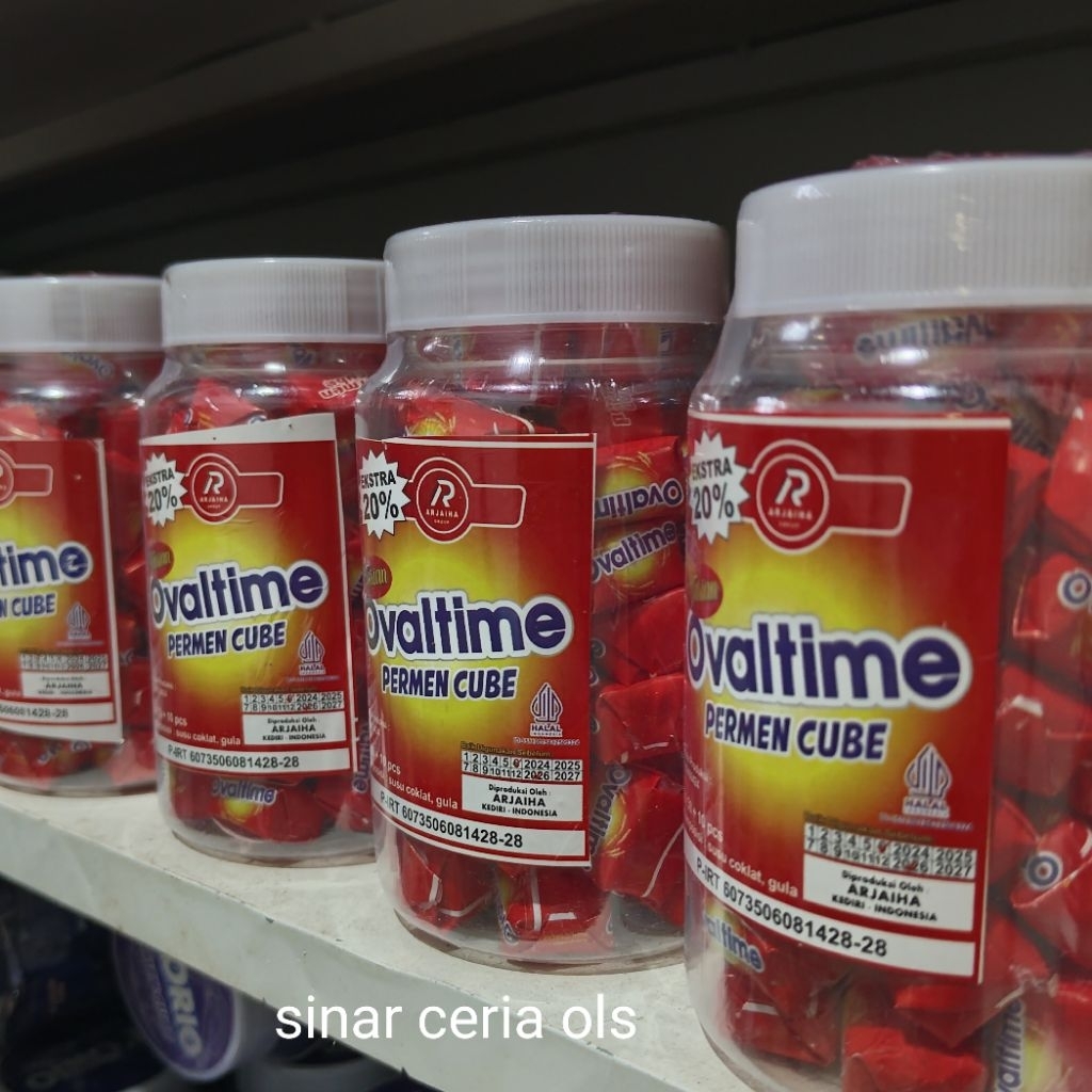 Mamam_Genz Permen Viral Permen Candy Cube Ovaltime Permen Milo Millo Isi 60 Pcs