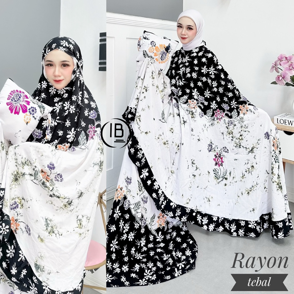 Mukena Batik Cap Warna pekalongan JUMBO mukena dewasa mukena murah mukena rayon mukena putih