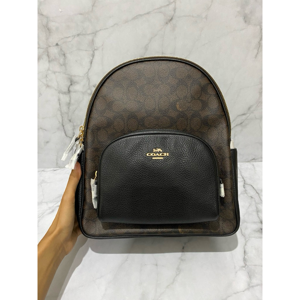 COACH COURT BACKPACK 6495 SIZE 31X26 TAS RANSEL WANITA COACH