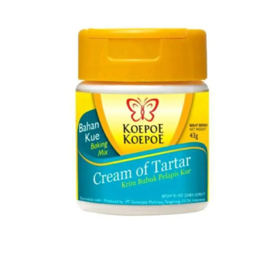 

Koepoe-Koepoe / Kupu-Kupu Cream of Tar Tar 43gr