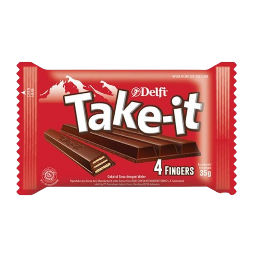 

DELFI TAKE-IT 4F CHOCO MILK WAFER 35 GR 8991001111944