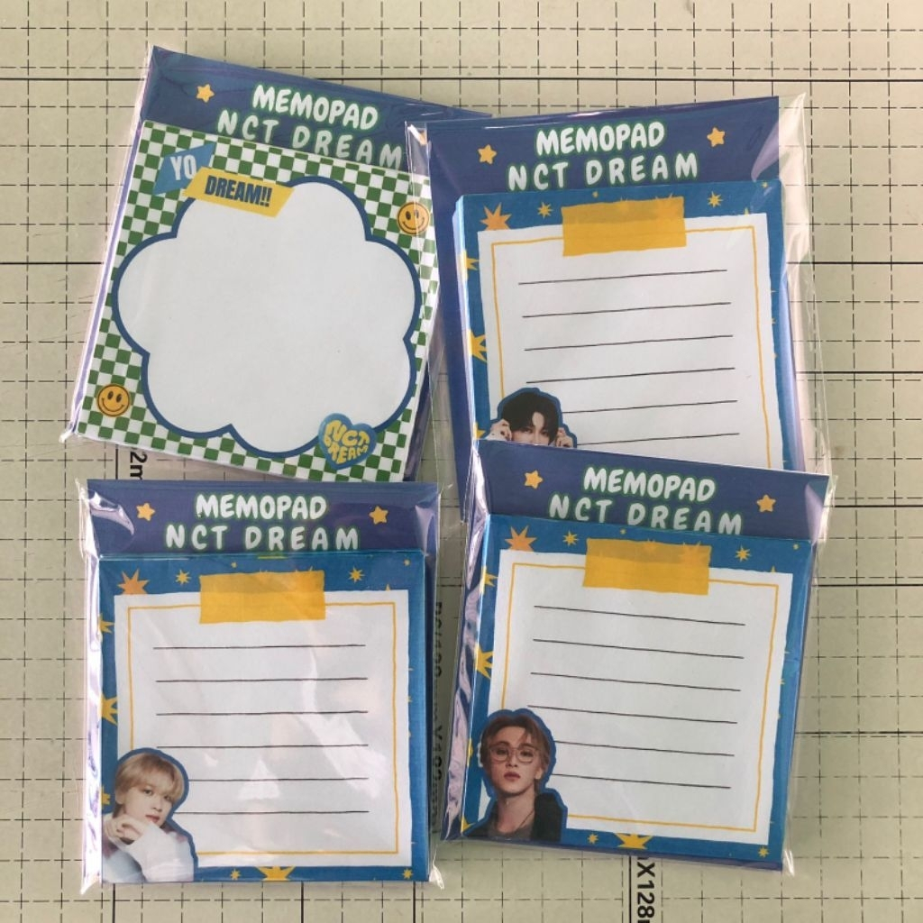 

MEMOPAD NCT DREAM BISA UNTUK FREEBIES