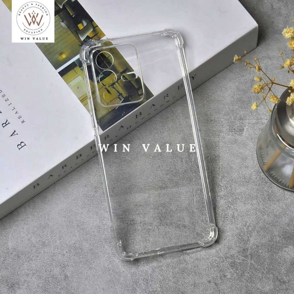 Vivo V21E 4G Vivo V21 5G Vivo V23 5G Vivo V23E Softcase Airbag Anticrack tebal Case Bening Vivo V21E