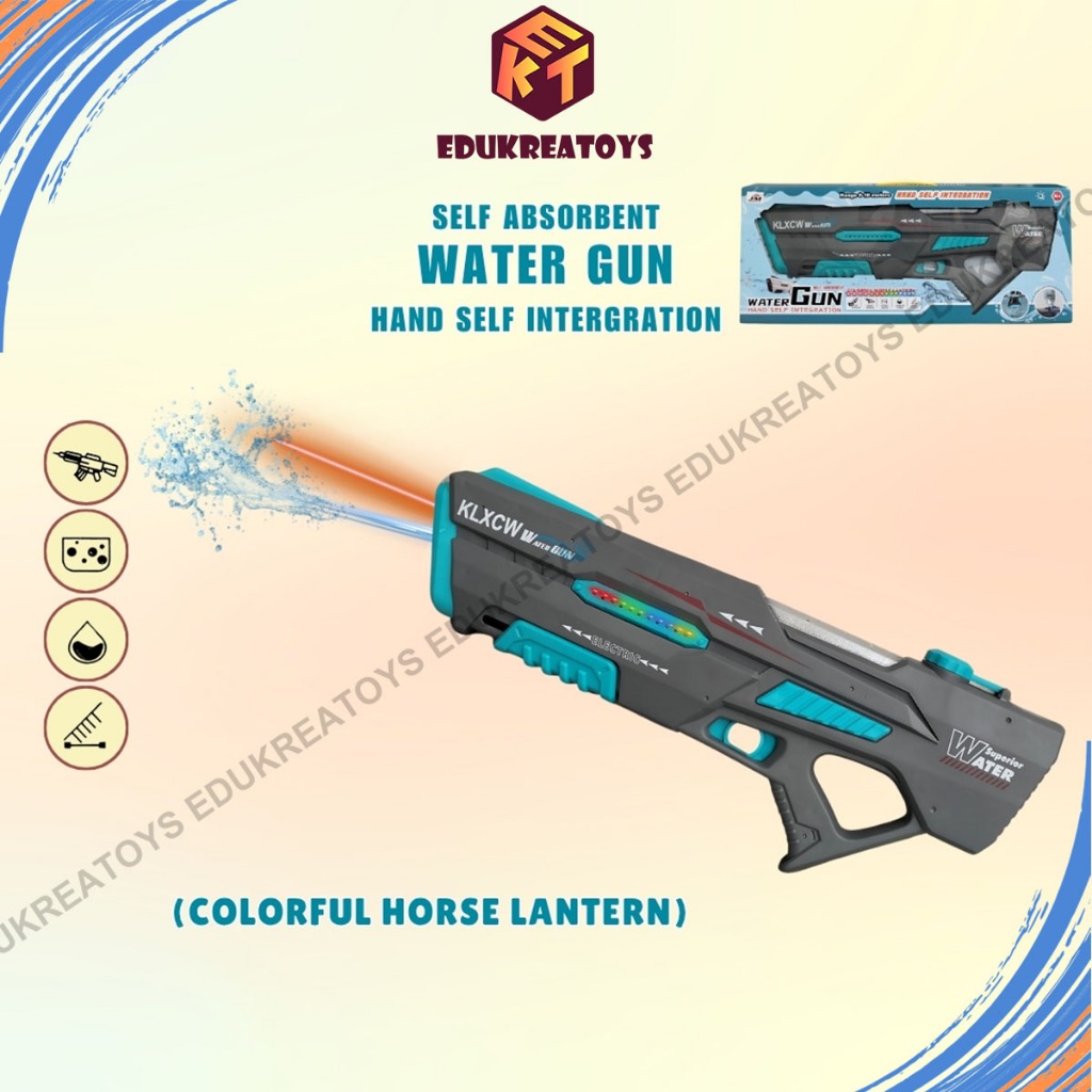 Tembakan air anak water gun elektrik electric water suction