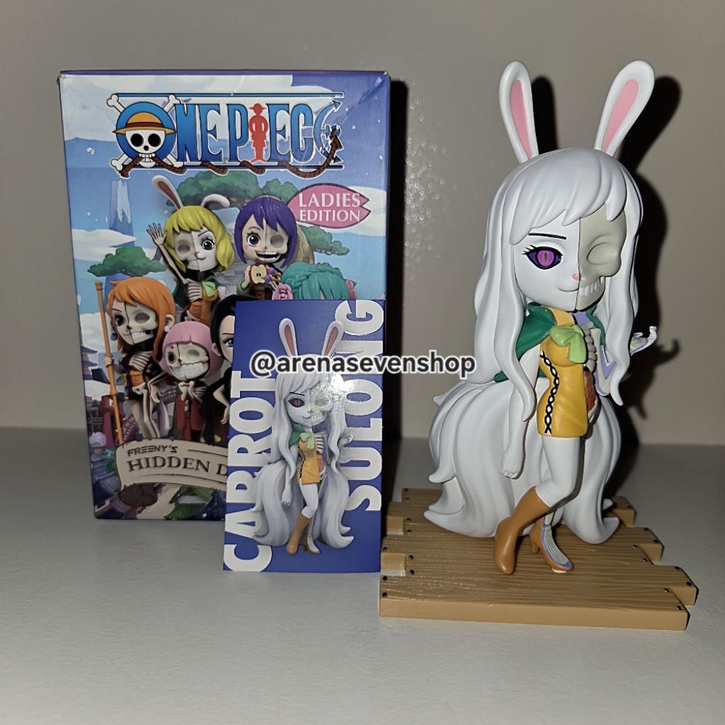 Mighty Jaxx One Piece Ladies Series - Selected/Guaranteed Rare/Secret Carrot Sulong (Unsealed)