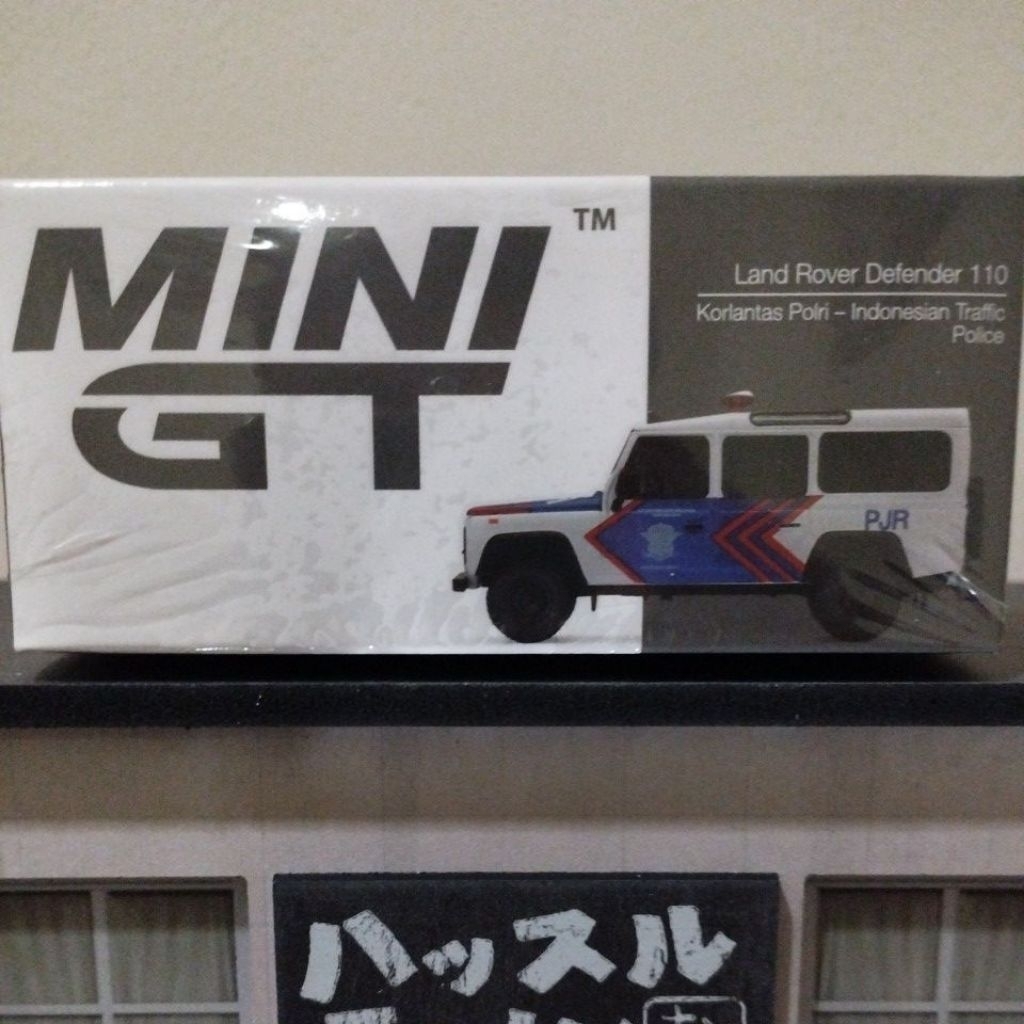 Minigt Mini GT Land Rover Korlantas Polri Polisi