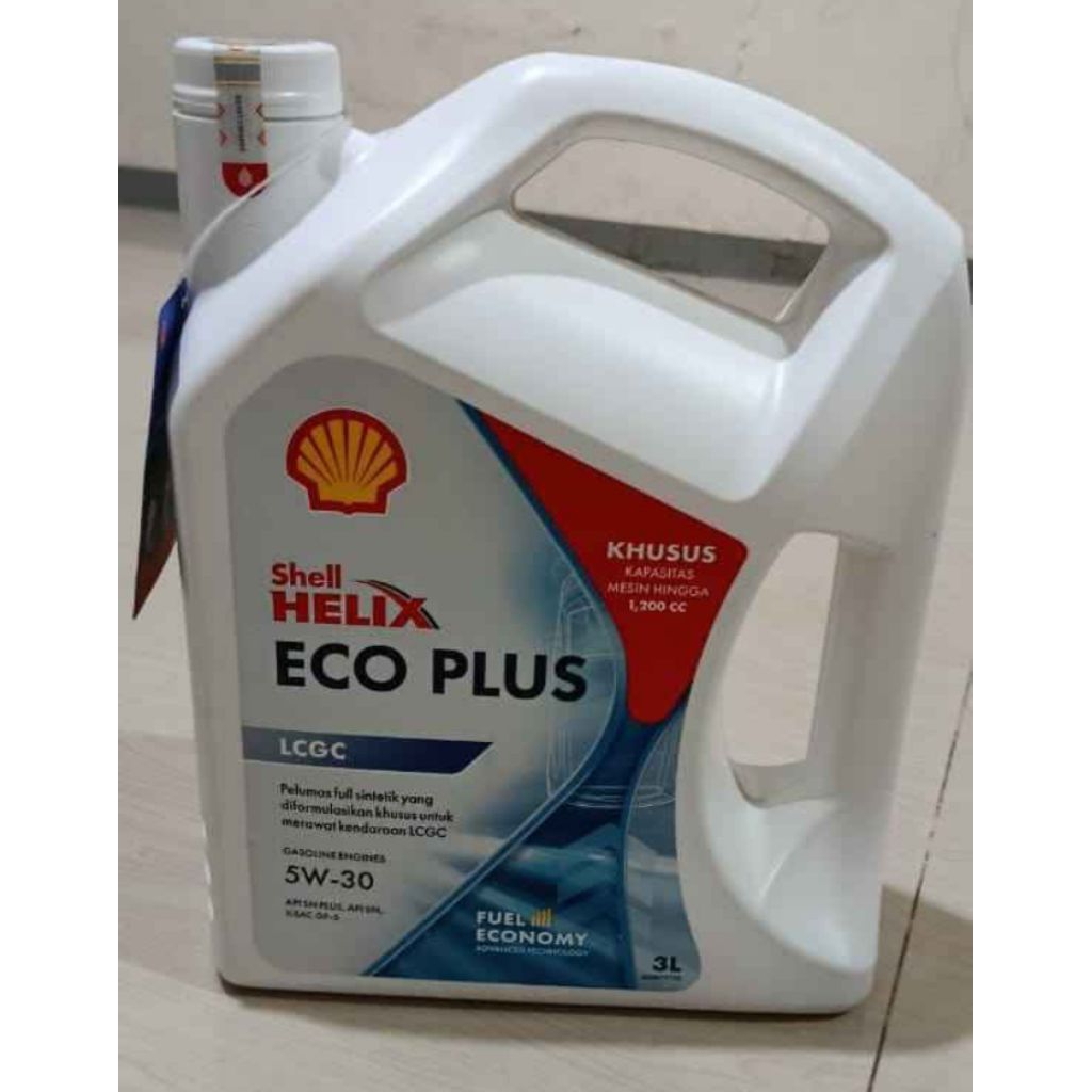 Shell Helix ECO plus SAE 5W-30 OLI Mobil Ayla Agya Sigra Calya 100% Original
