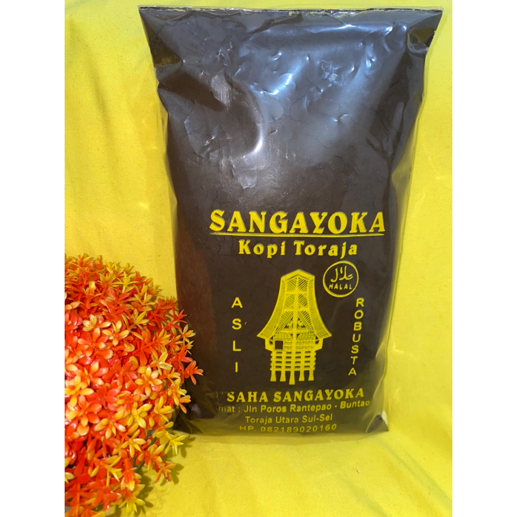 Kopi Asli Toraja Robusta 100% Murni Biji Kopi asli Toraja Isi 300Gr