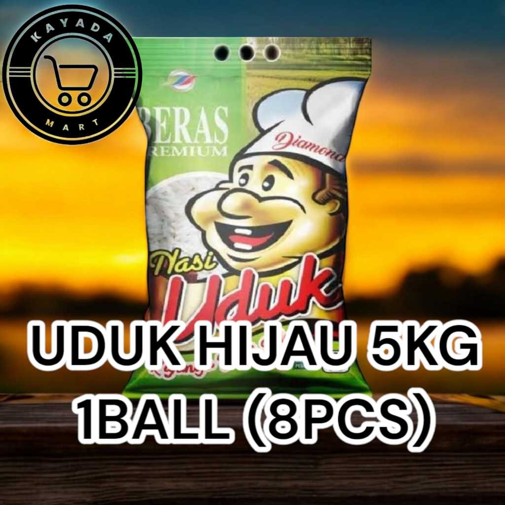 

UDUK HIJAU 5Kg 1Ball [8pcs]