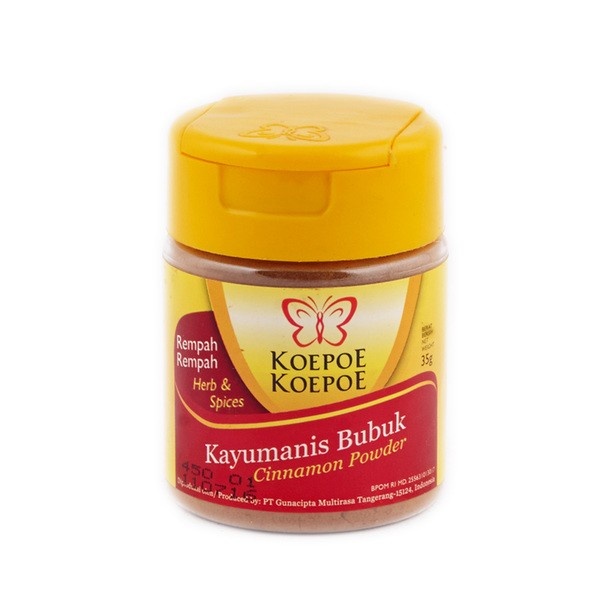 

Koepoe-Koepoe / Kupu-Kupu Kayu Manis Bubuk 35gr