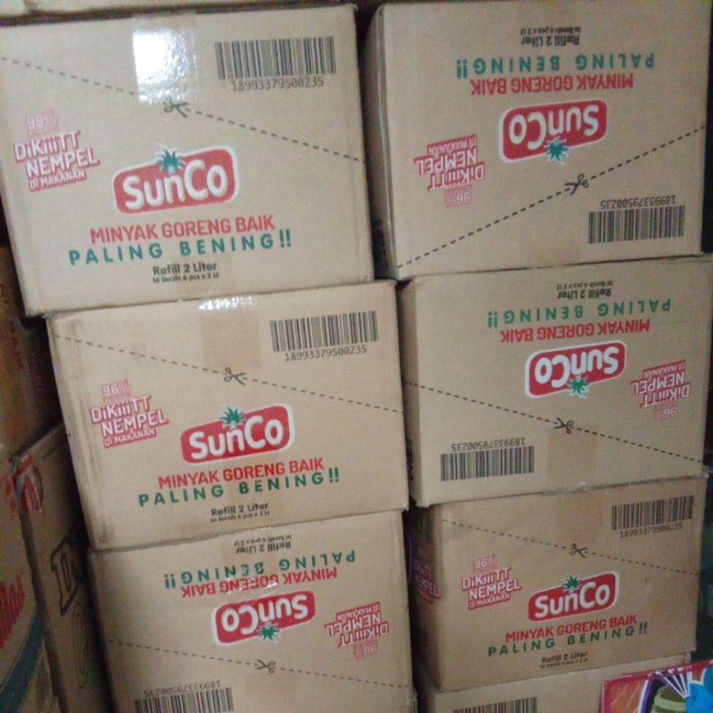 

paket minyak sunco 18 dus