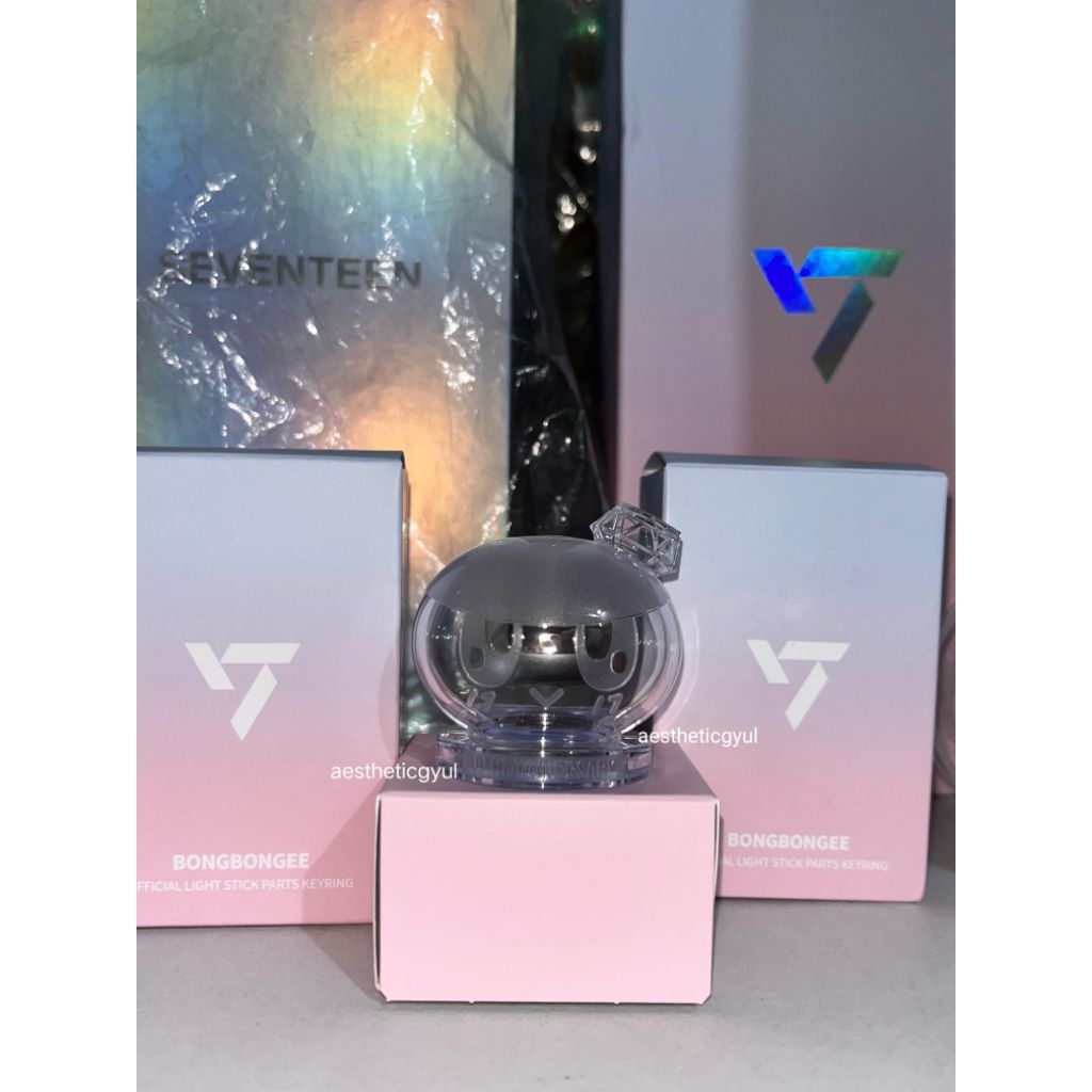 Bongbongee Official Lightstick Parts Keyring Caratbong Seventeen