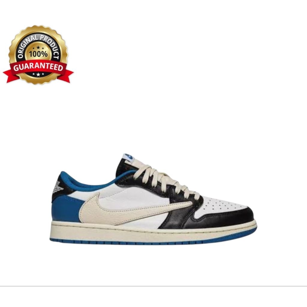 Sepatu Jordan 1 Low Travis Scott x Fragment 1:1