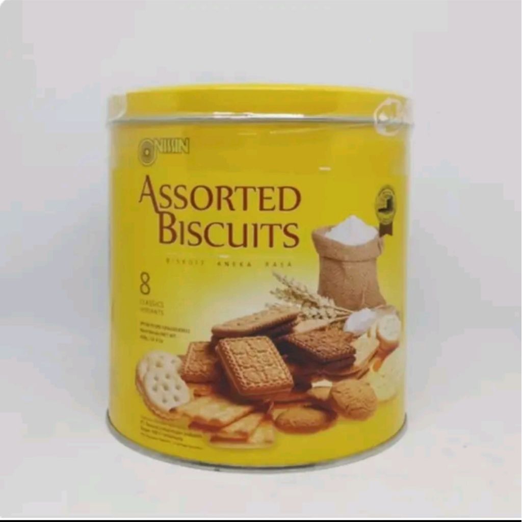 

Nissin Assorted Biscuits Yellow 650gr - Biskuit Kaleng Nissin