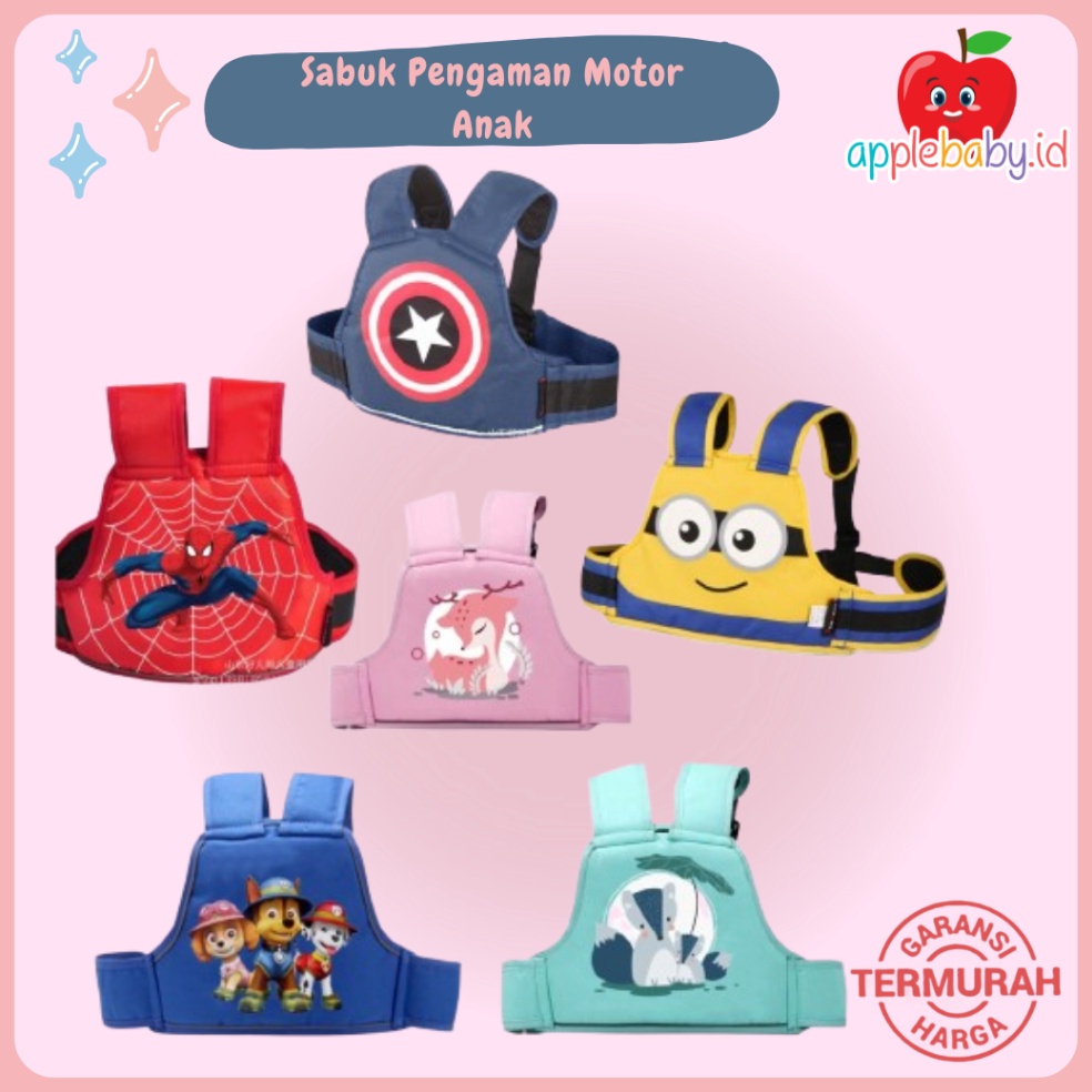 KODE P85Y SABUK PENGAMAN MOTOR  SABUK PENGAMAN ANAK MUSIM PANAS TALI PENGAMAN BERKUDA TALI BAYI SABU