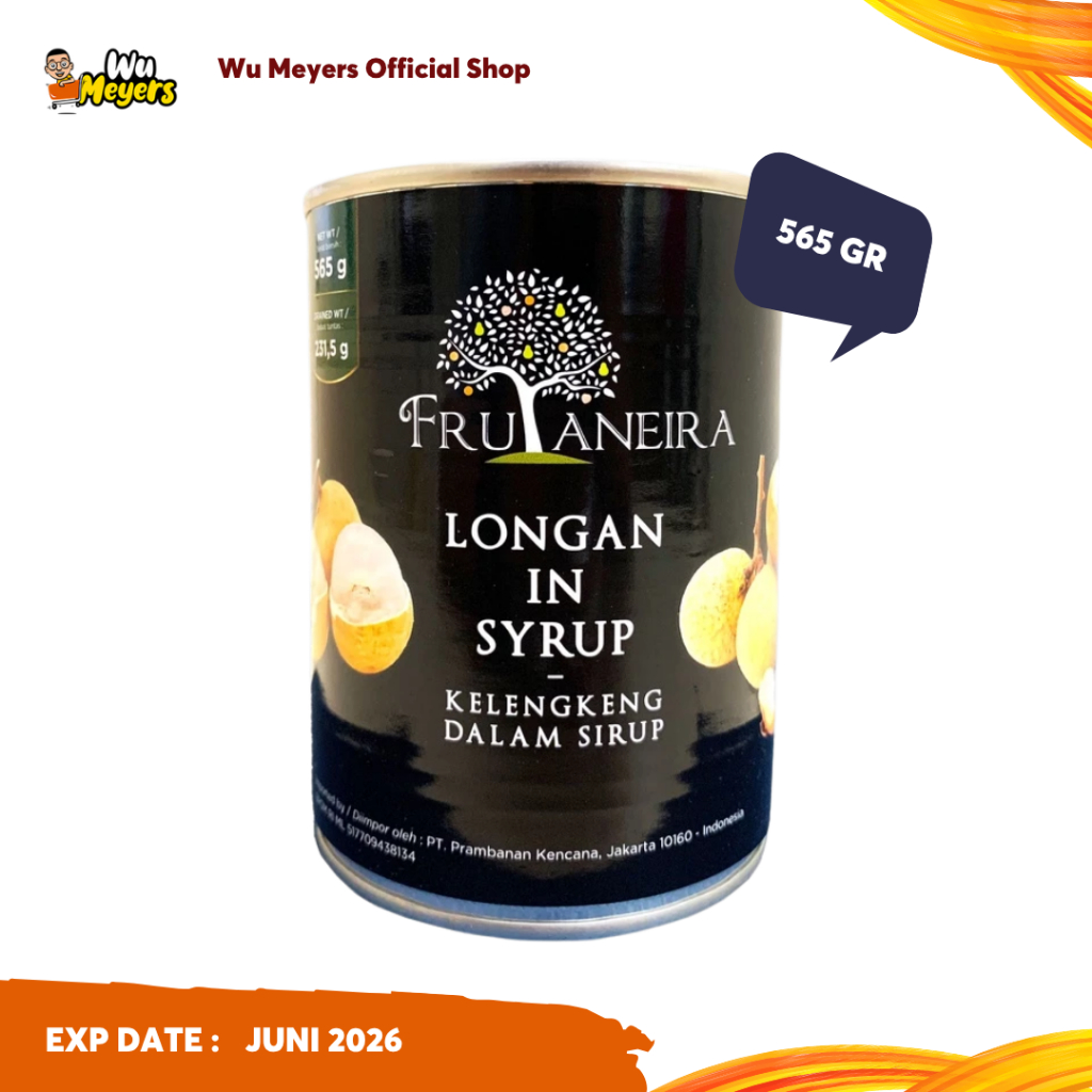 

Buah Kaleng Frutaneira Longan in Syrup 565gr