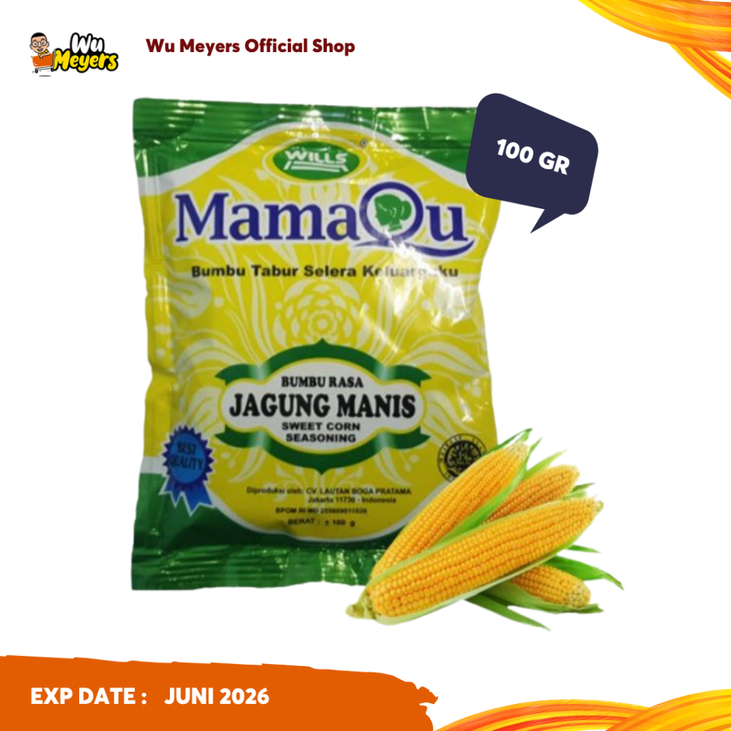 

MamaQu Bumbu Tabur Rasa Jagung Manis 100 gr