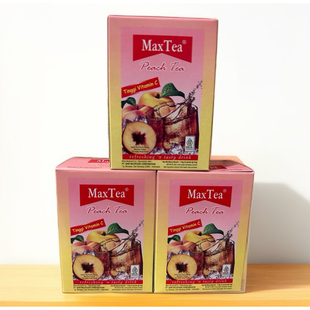 

Maxtea Peach Tea 5 sachet