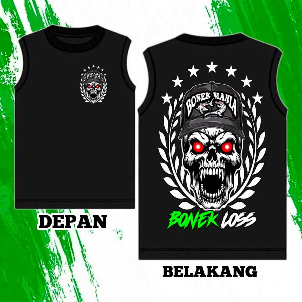 KAOS SINGLET BONEK LOSS / KAOS SINGLET TERBARU BONEK PERSEBAYA