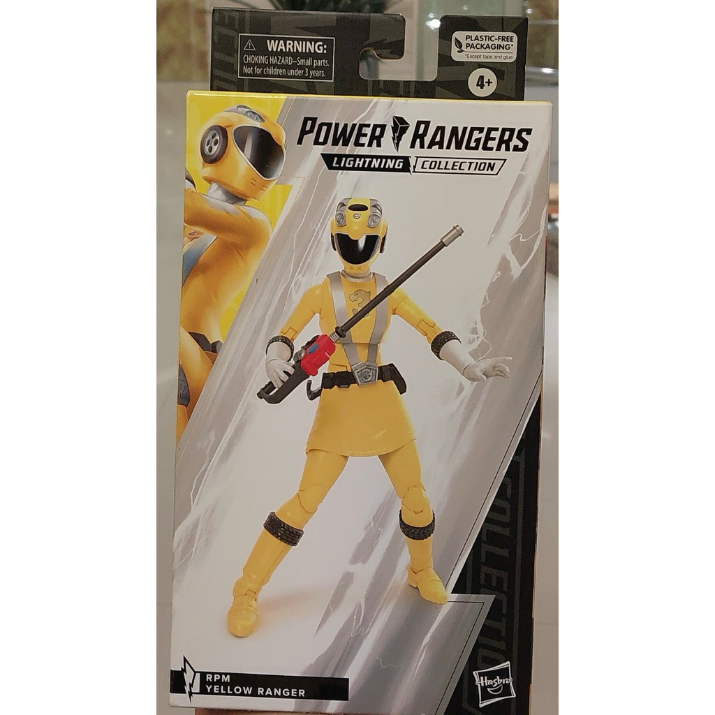 POWER RANGER LIGHTNING COLLECTION ORIGINAL HASBRO YELLOW / KUNING