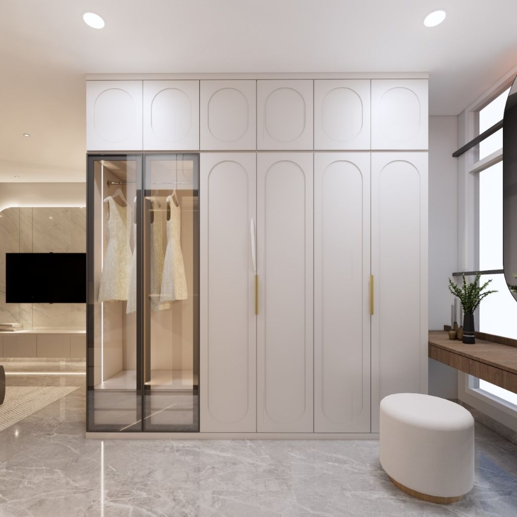 Custom Lemari Pakaian Aluminium