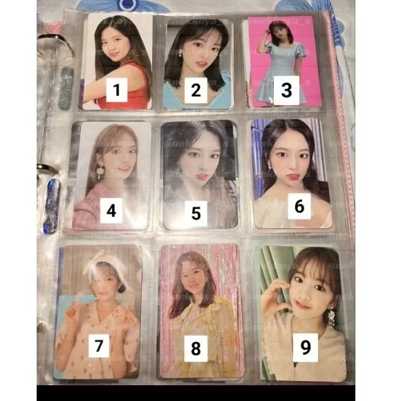 READY official PC photocard IZ*ONE Yujin IVE i was bloomiz secret diary oneiric teater oneiric diary