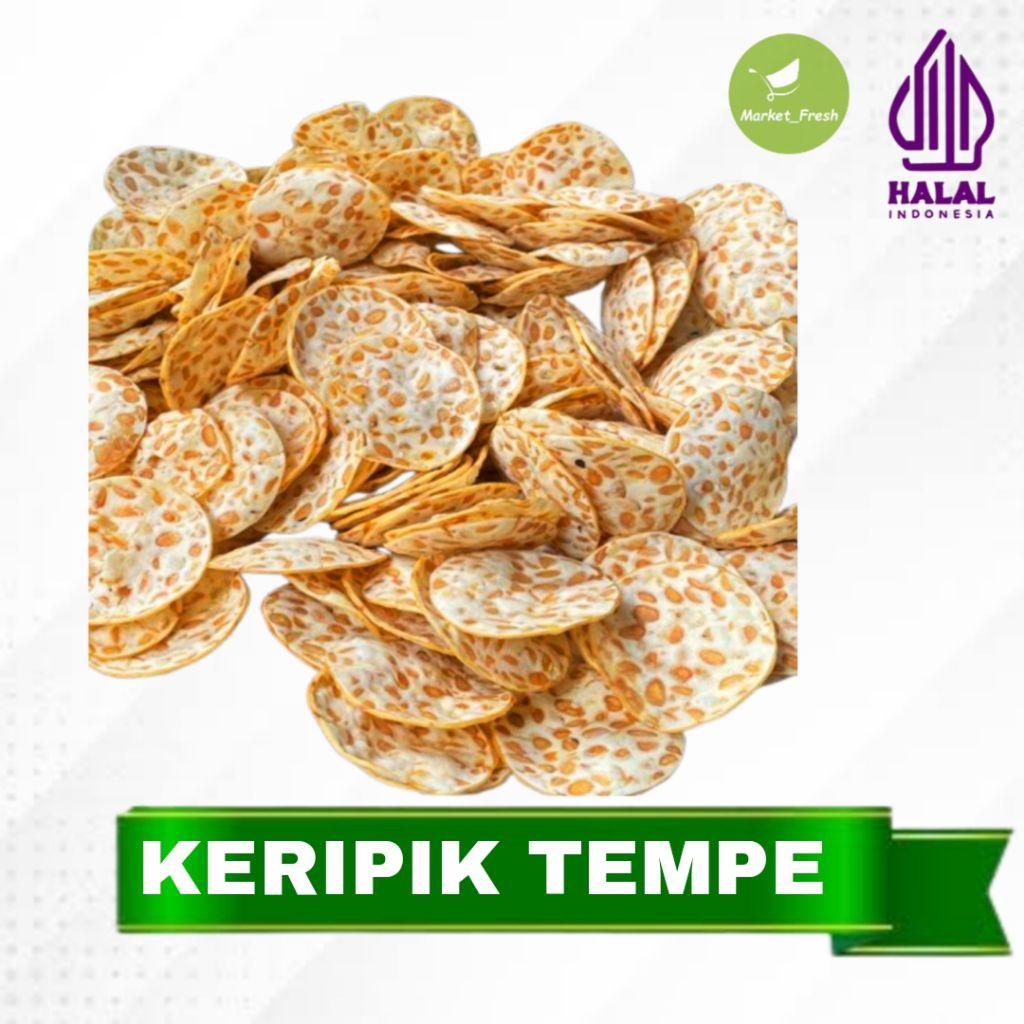 

Keripik Tempe Oven Mini Keripik Tempe Renyah Gurih | 250 Gram