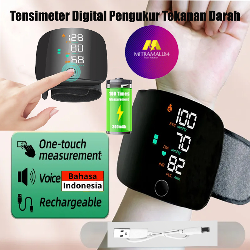 Omicron Alat Tensi Darah Digital Tensimeter Digital Sphygmomanometer Tensi Digital Heart Rate with