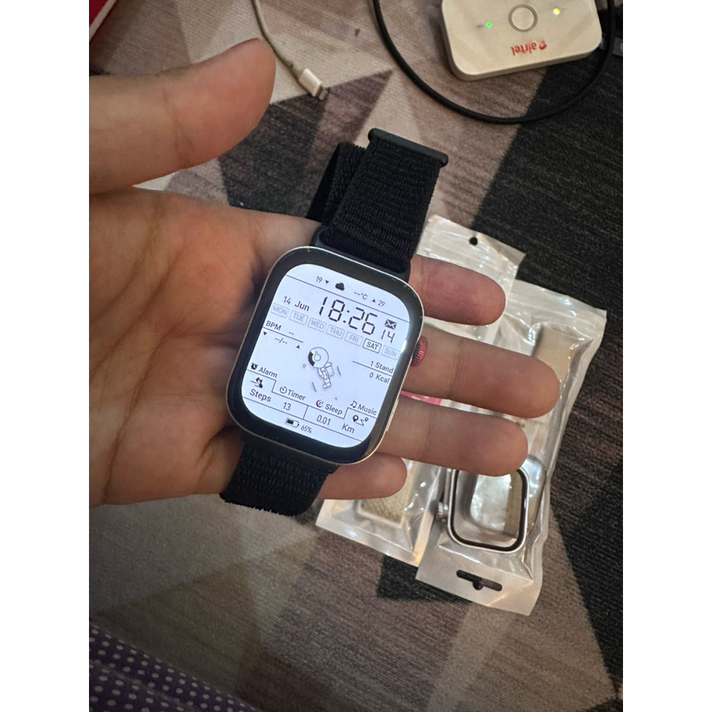 Huawei Watch Fit 3 Mulus Normal No Minus Bonus Strap & Pelindung - Smartwatch Second Like New