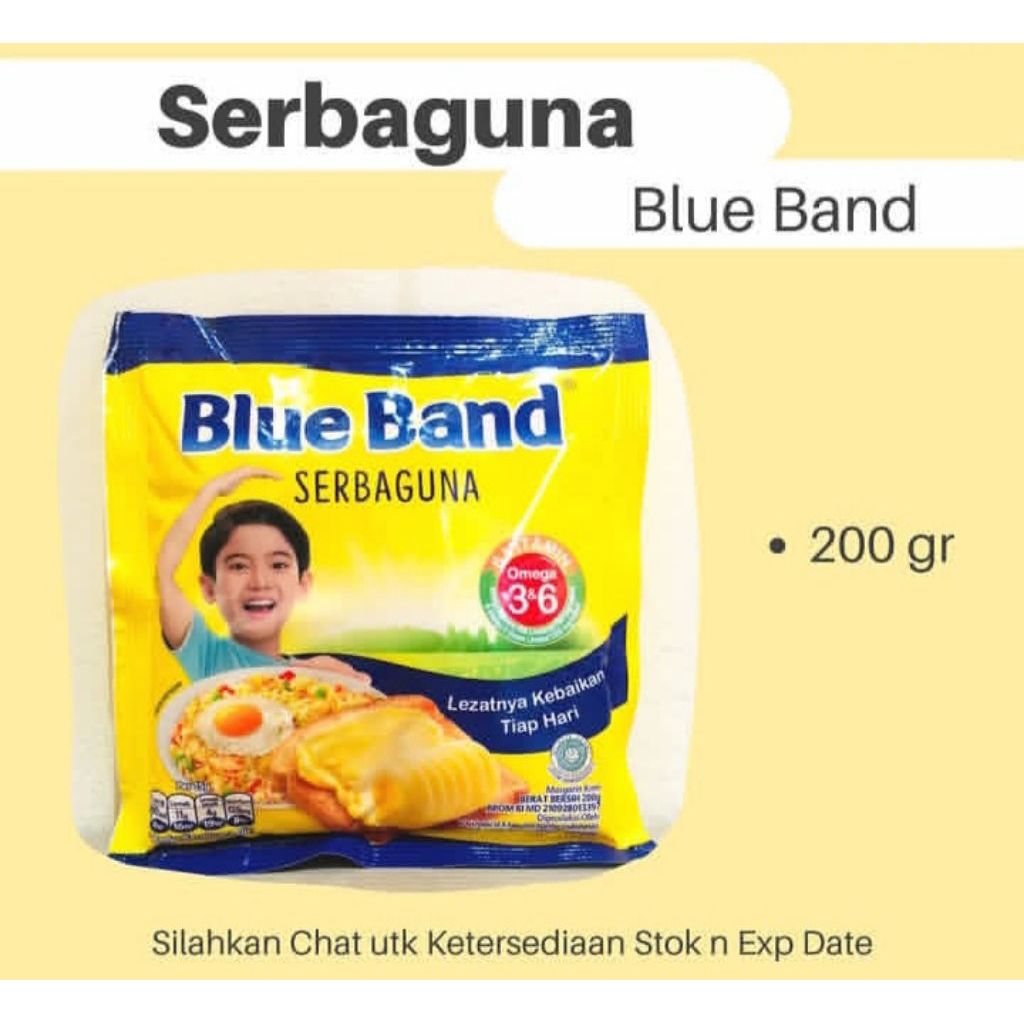 

Blue Band Serbaguna 200 Gram – Margarin Serbaguna untuk Oles & Masak