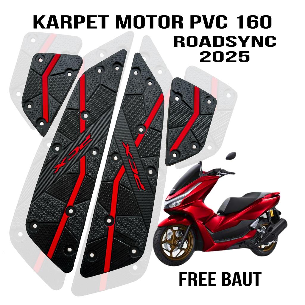 Karpet Motor PCX 160 Roadssync Variasi PCX 160 Bahan Karet Premium Variasi PCX 160 2025
