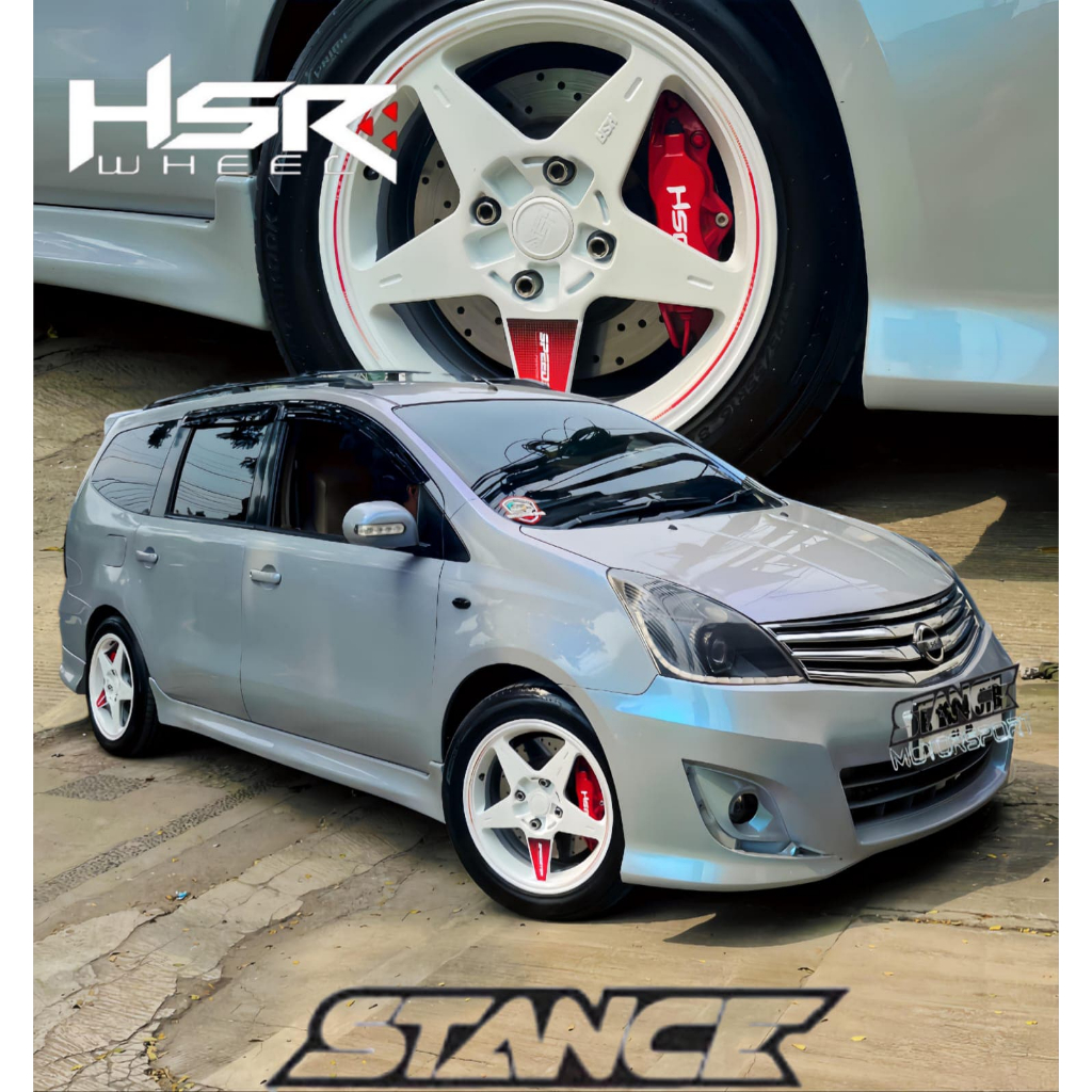 Paket velg dan ban accelera HSR SPEEDSTER ring 16 buat mobil grand livina avanza xenia dll