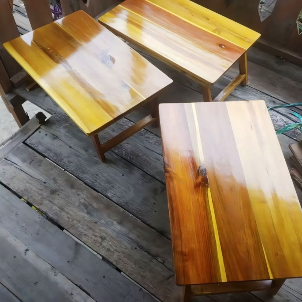 MEJA LESEHAN MEJA NGAJI MEJA BELAJAR MEJA LAPTOP DAMPAR KAYU JATI