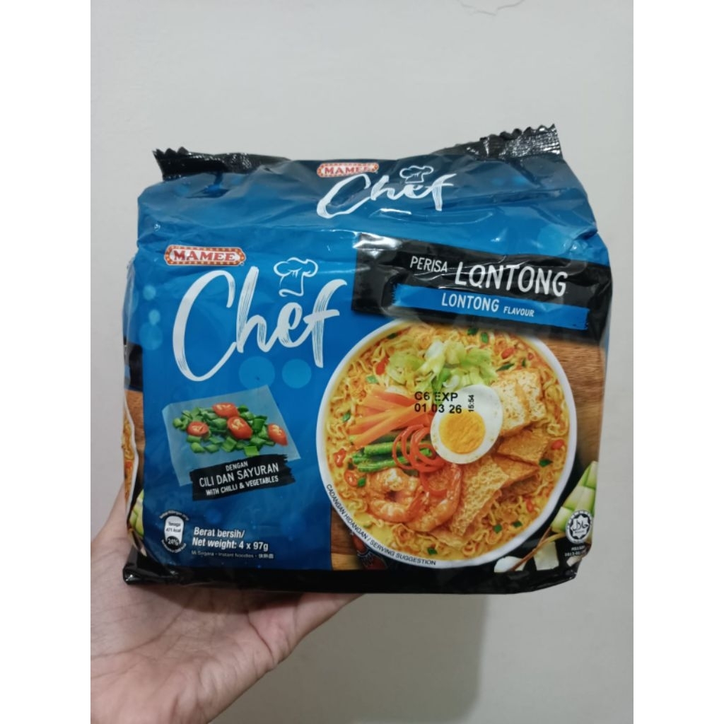

MAMEE MIE CHEF PERISA LONTONG ISI 4