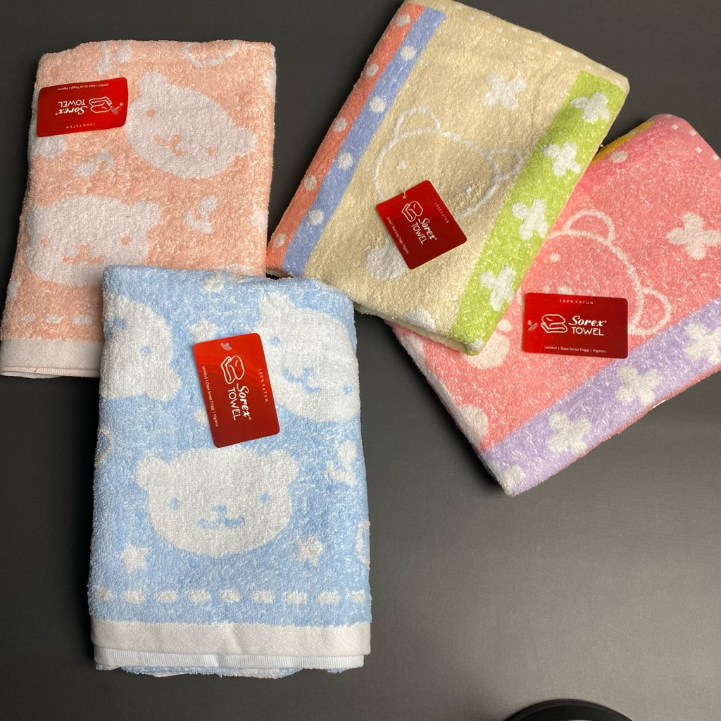 Handuk Mandi Premium Sorex 70x135 / Handuk Mandi 70x135 Motif HM 176