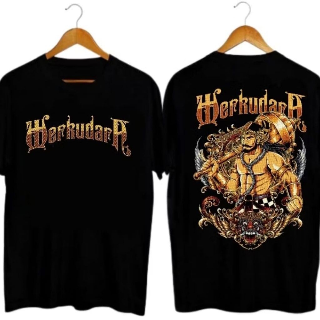 KAOS WERKUDARA CORAK COKLAT ORANG