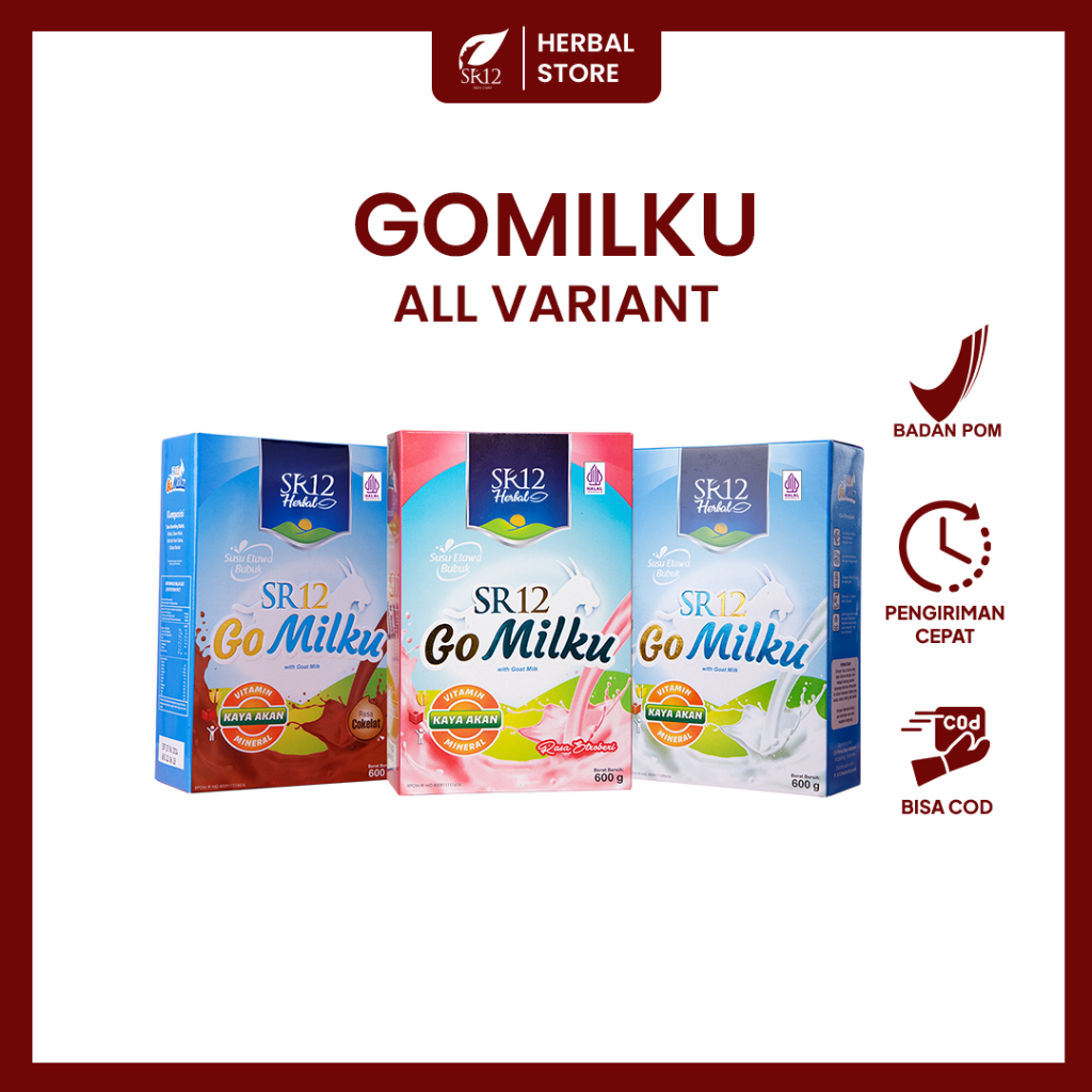 

Herbal Store-SR12 GoMilku Susu Kambing Etawa Untuk Kesehatan Imun Tubuh Melancarkan Asi Gratis Ongkir