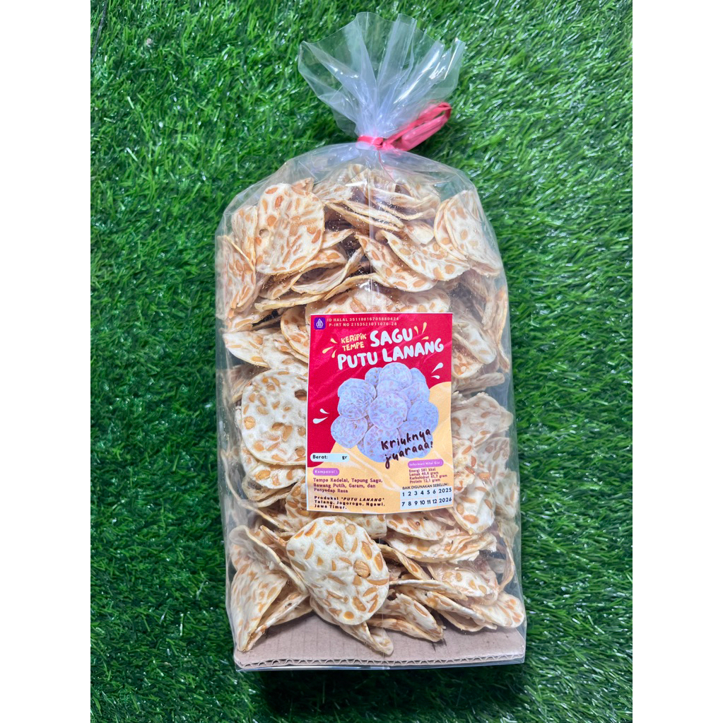 

Keripik Tempe Sagu Putu Lanang khas Ngawi 500 gram