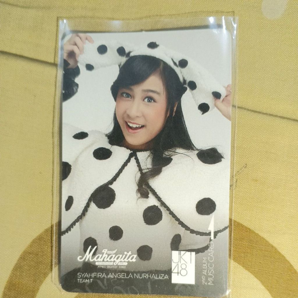 mucic card angel mahagita JKT48
