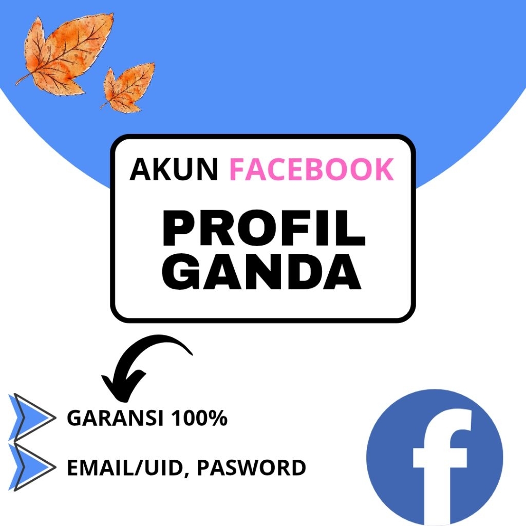 AKUN FACEBOOK PROFIL GANDA COCOK UNTUK SPAM DLL