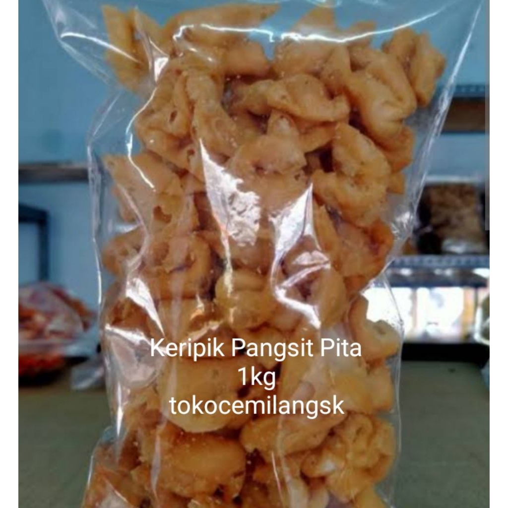 

Keripik Pangsit Pita 1000gr/Rasa Gurih Renyah Murah/Cemilan Terlaris 2025/Makanan Terlaris 2025