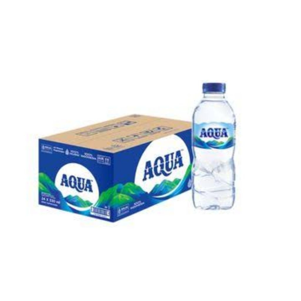 

AIR MINERAL MEREK AQUA 330ML ORIGINAL AQUA