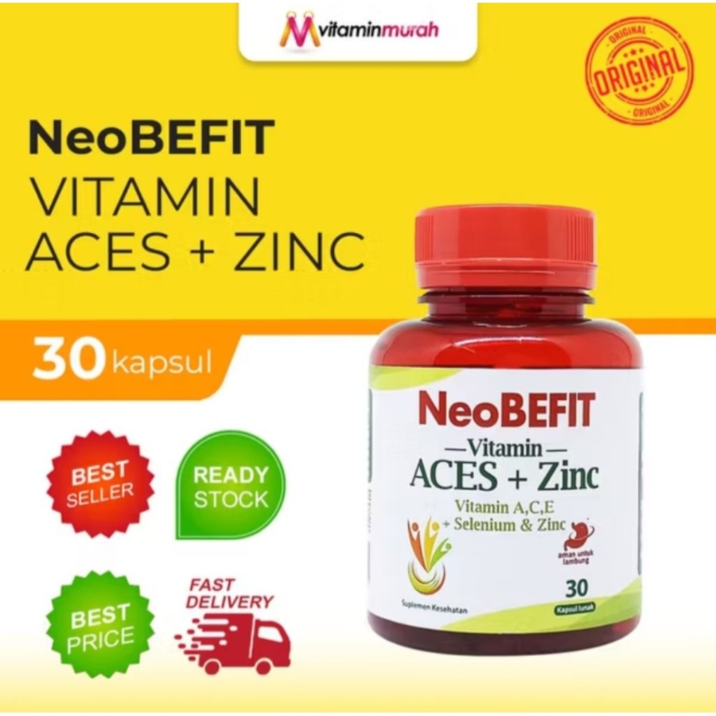 NeoBefit Vitamin A C E isi 30 kapsul