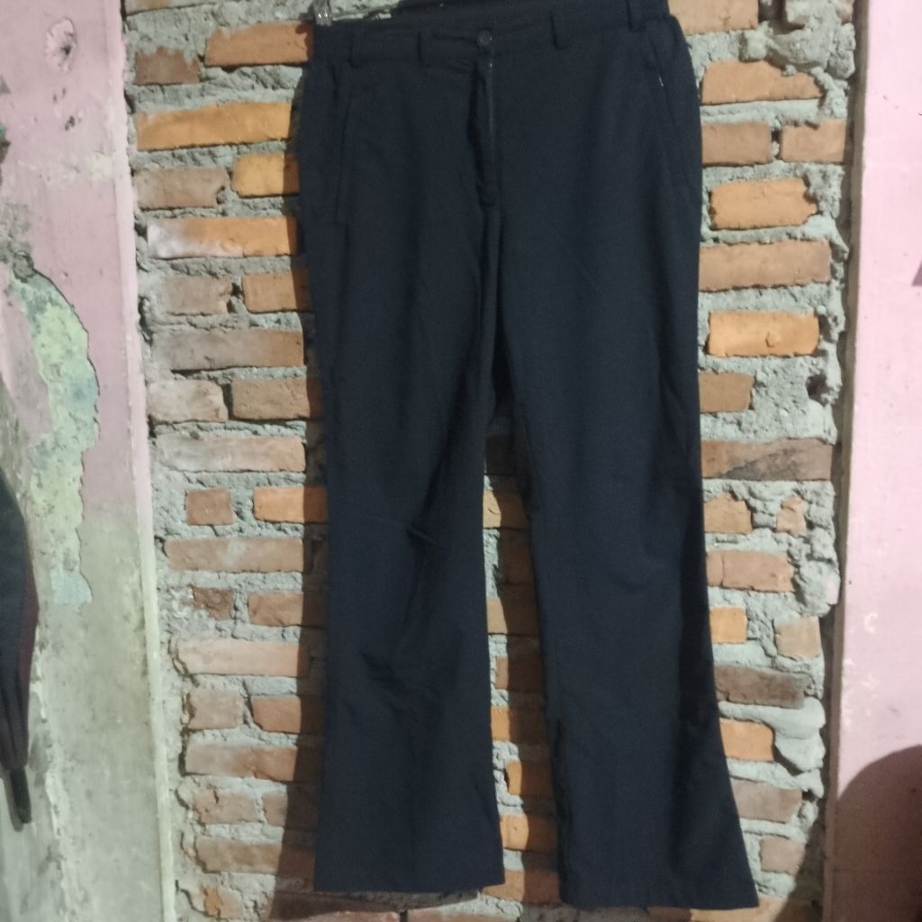 CELANA PANJANG OUTDOOR SECOND BRANDED WOMEN HITAM CELANA GUNUNG STREATWEAR OUTDOOR KANTOR LIFESTYLE 