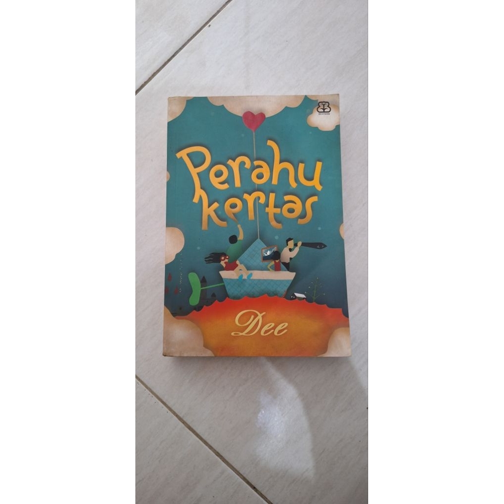 Preloved Novel Perahu Kertas Ori