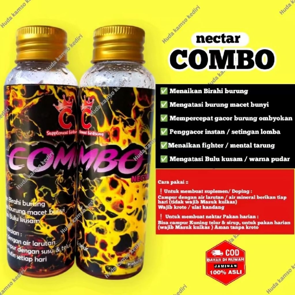 NECTAR COMBO  NEKTAR COMBO DOPING SOGON KONIN PLECI  BURUNG VITAMIN BURUNG